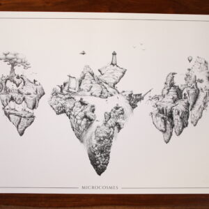 "Full Microcosms" A3 print